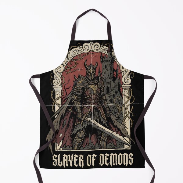 Item preview, The Slayer Of Demons Demon's Souls Gothic Video Game Streetwear Tee designed and sold by Senpaiwaves.