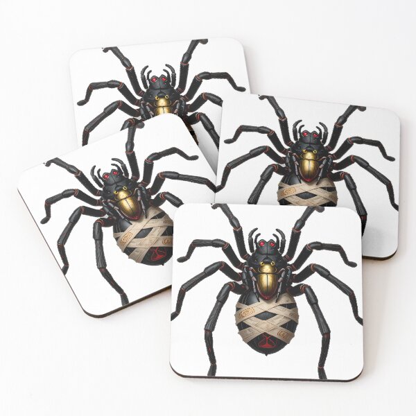 Item preview, Gothic Mummy Black Widow Spider designed and sold by IllumeInk.