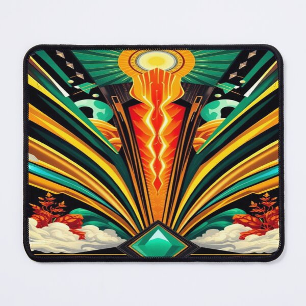Item preview, ArtDeco Sun Energy in surreal nature column designed and sold by FotoworldEdel.