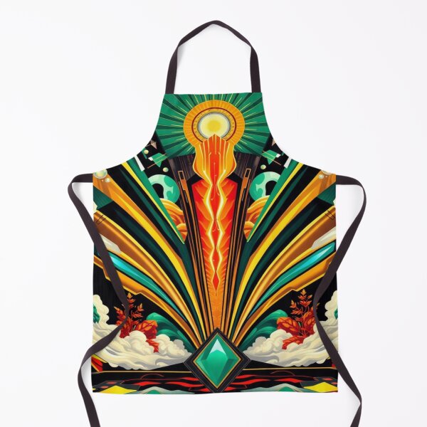 Item preview, ArtDeco Sun Energy in surreal nature column designed and sold by FotoworldEdel.