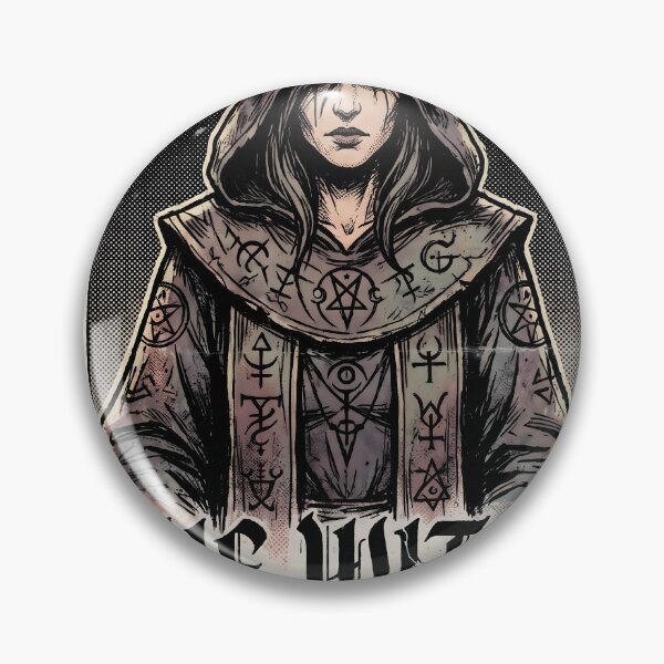 Item preview, The Witch Path of Exile 2 Gothic Gamer Graphic Tee designed and sold by Senpaiwaves.