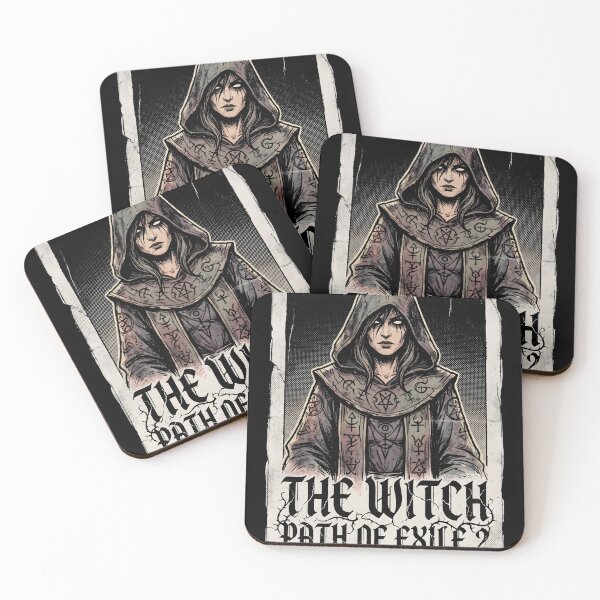 Item preview, The Witch Path of Exile 2 Gothic Gamer Graphic Tee designed and sold by Senpaiwaves.