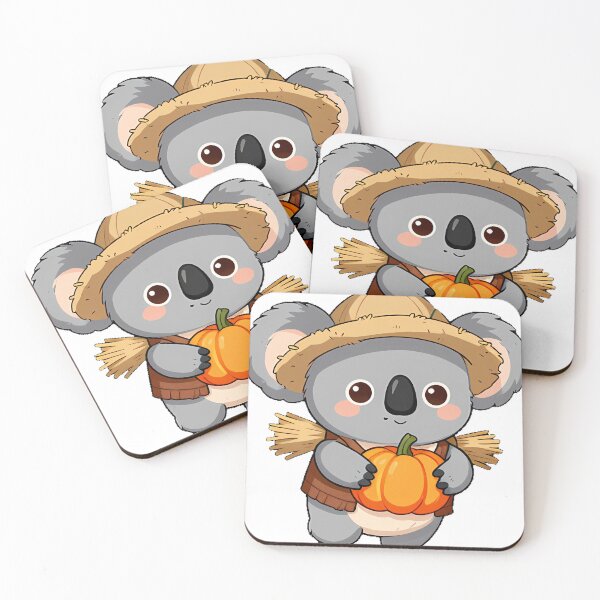 Item preview, Cute Koala Scarecrow Icon designed and sold by pumsquare.