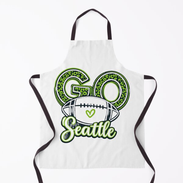 Item preview, Seattle Football Green Leopard Retro Sports Design designed and sold by JohnFowle28002.