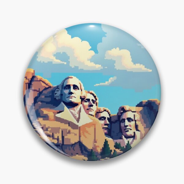 Item preview, Cozy Retro Mount Rushmore National Memorial designed and sold by grzezzz.