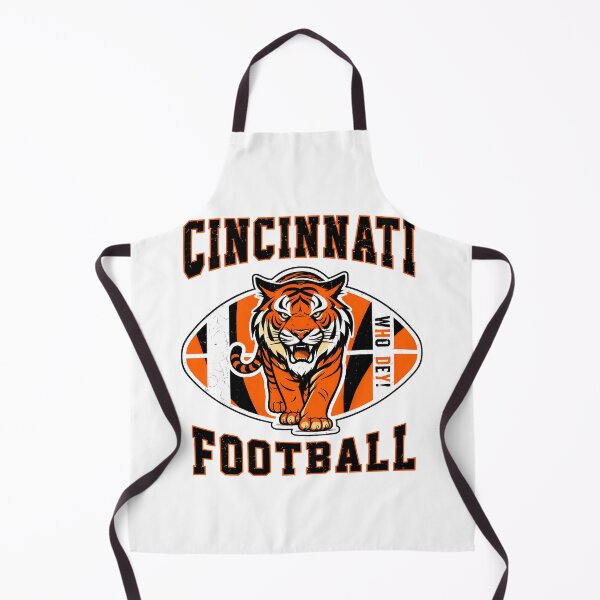 Item preview, Cincinnati Football Tiger Mascot Vintage Sports Design designed and sold by KellyThom85142.