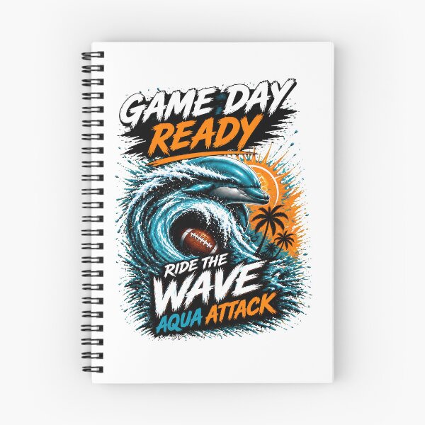 Item preview, Ocean Wave Dolphin Football Adventure Graphic designed and sold by RyanVasqu47526.