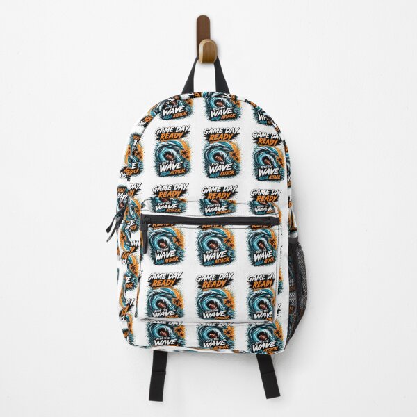 Item preview, Ocean Wave Dolphin Football Adventure Graphic designed and sold by RyanVasqu47526.