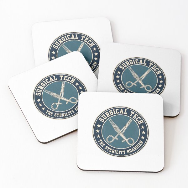 Artikelvorschau, Surgical Tech The Sterility Guardian Vintage Emblem Tools entworfen und verkauft von CleverRaccoon.