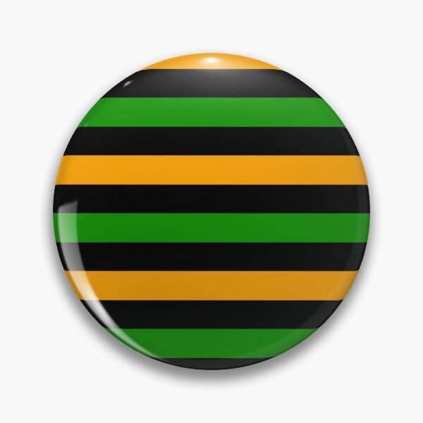 Item preview, Yellow And Green Stripes Design Black  designed and sold by PatternTitan.