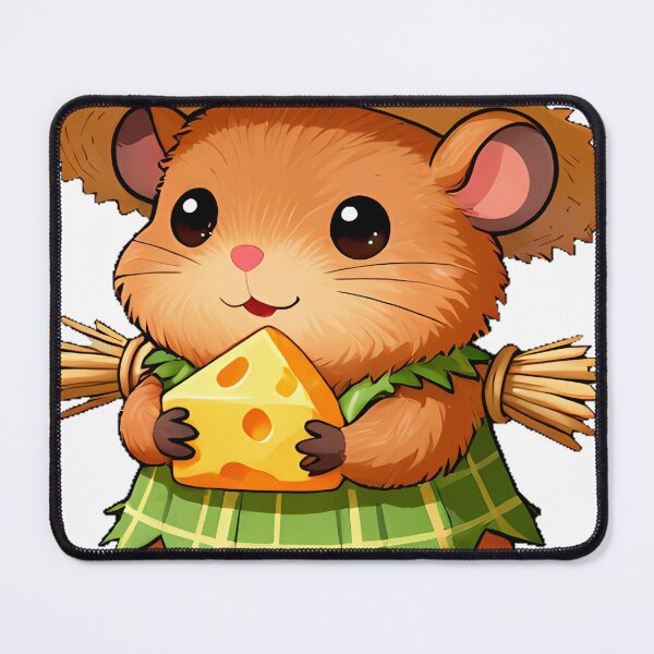Item preview, Cute Little Mouse Scarecrow Icon designed and sold by pumsquare.