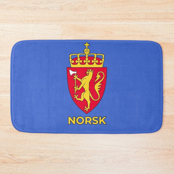 Item preview, Norwegian Royal Coat of Arms - Heraldry design + NORSK designed and sold by Heraldry design.