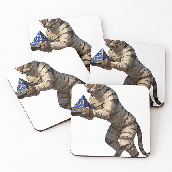 Item preview, Gothic Mummy Lynx designed and sold by IllumeInk.