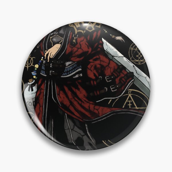 Item preview, Auron Final Fantasy X Gothic Anime Gaming Shirt designed and sold by Senpaiwaves.
