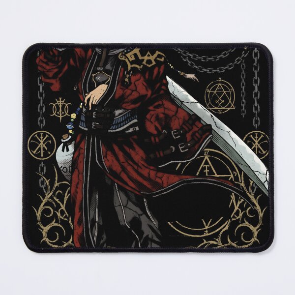 Item preview, Auron Final Fantasy X Gothic Anime Gaming Shirt designed and sold by Senpaiwaves.
