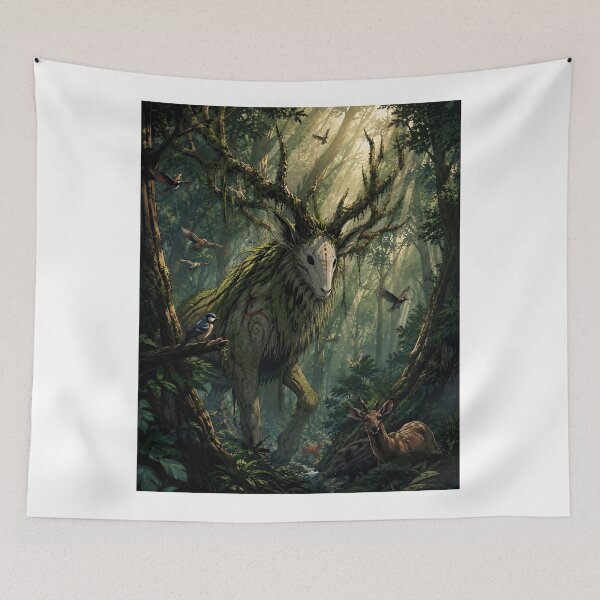 Item preview, The protector of the forest designed and sold by Island Art Studios.