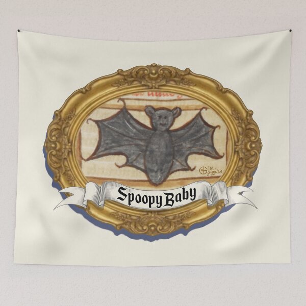 Item preview, Spoopy Baby - Medieval Bat designed and sold by Ish and Giggles.