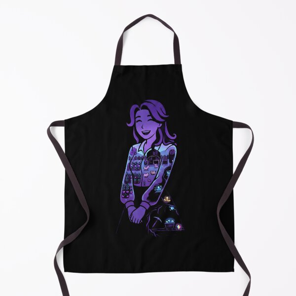 Item preview, Abigail Stardew Valley Silhouette Gaming Graphic Tee designed and sold by Senpaiwaves.