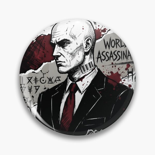 Artikelvorschau, Agent 47 Hitman Grunge Videospiel Streetwear T-Shirt entworfen und verkauft von Senpaiwaves.