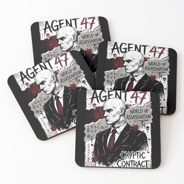 Item preview, Agent 47 Hitman Grunge Video Game Streetwear Tee designed and sold by Senpaiwaves.