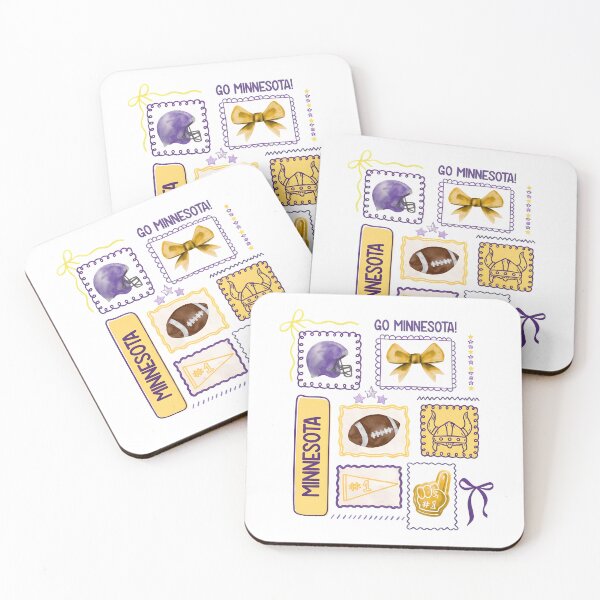 Item preview, Minnesota Football Fan Retro Sports Sticker Collection designed and sold by TracyWall90783.