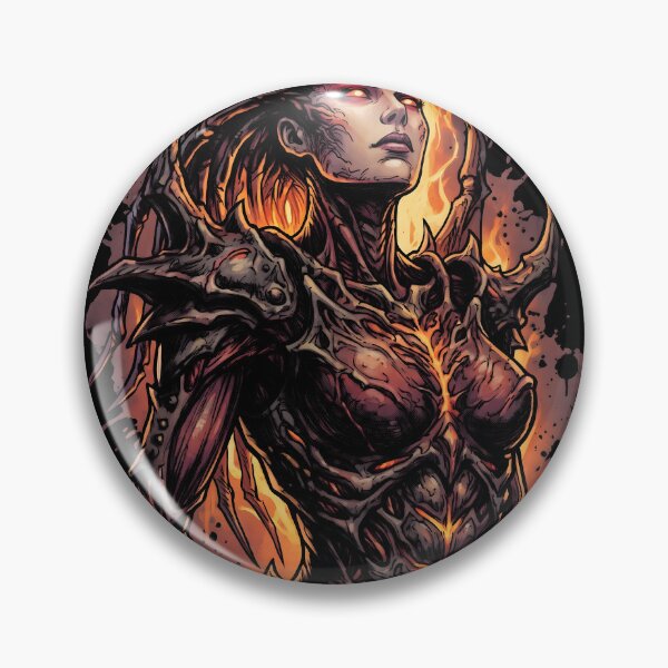 Item preview, Sarah Kerrigan Queen Of Blades StarCraft Gothic Gamer Graphic Tee designed and sold by Senpaiwaves.