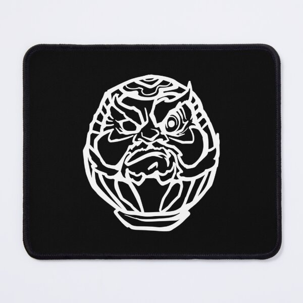 Item preview, Daruma doll woodcut style designed and sold by amidst-no-whale.