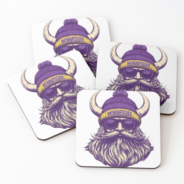 Item preview, Nordic Viking Warrior Beard Illustration With Purple Style designed and sold by AshleySan84254.