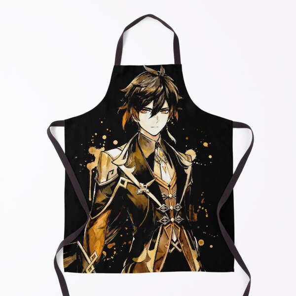 Item preview, Zhongli Genshin Impact Ink Gaming Graphic Tee designed and sold by Senpaiwaves.