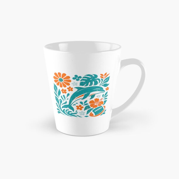 Item preview, Tropical Dolphin Floral Football Coastal Design designed and sold by KathleenR67443.