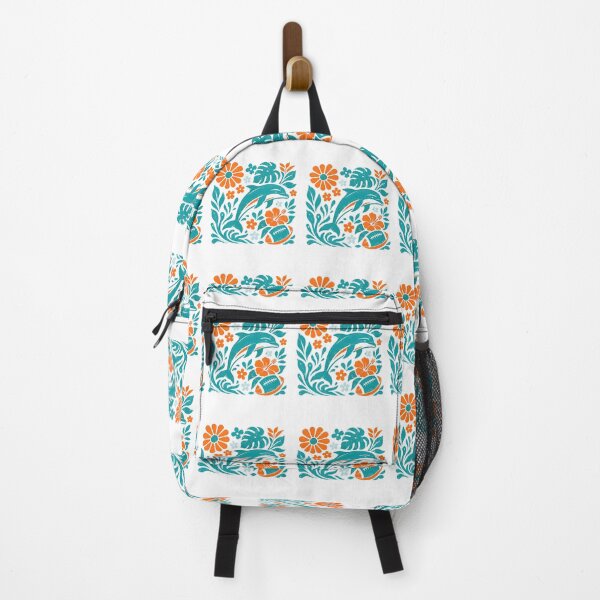 Item preview, Tropical Dolphin Floral Football Coastal Design designed and sold by KathleenR67443.