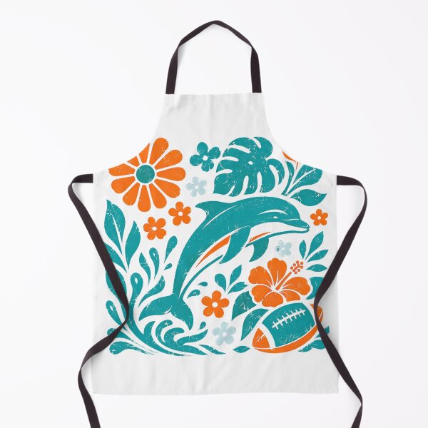 Item preview, Tropical Dolphin Floral Football Coastal Design designed and sold by KathleenR67443.
