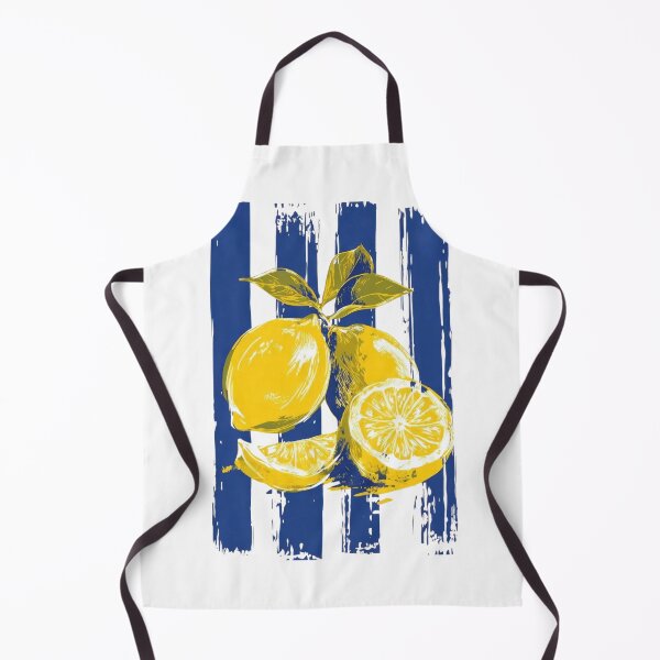 Item preview, Retro Lemon Mediterranean Summer Fruit Design designed and sold by wecrea.