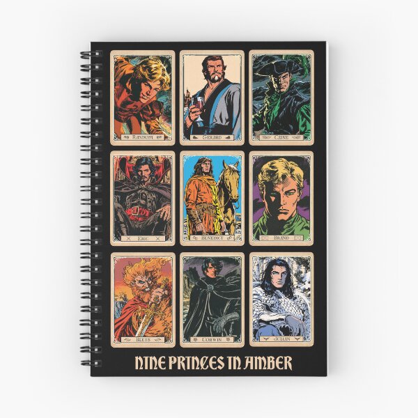 Item preview, Nine Princes of Amber Tarot Trumps Chronicles of Amber designed and sold by Coloor.