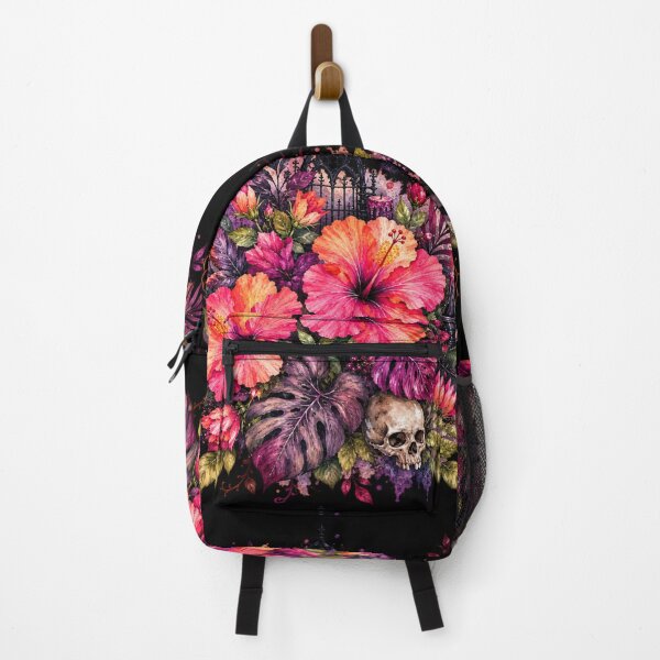 Item preview, Gothic Tropical Hibiscus Garden | Dark Floral Art designed and sold by IamNolmo.