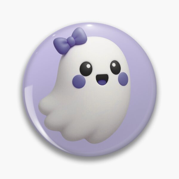 Item preview, Coquette Floating Ghost With Violet Bow designed and sold by deisgnsbyshane.