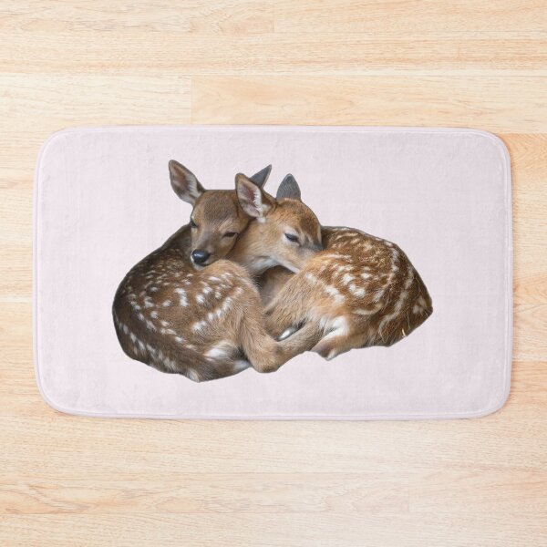 Item preview, cute fawns hugging coquette designed and sold by leeliae.