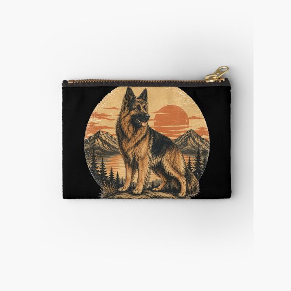 Item preview, Vintage German Shepherd Sunset designed and sold by Bartas2026.