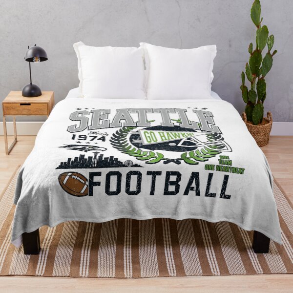 Item preview, Seattle Hawks Vintage Football Team Spirit Design designed and sold by KathleenR67443.