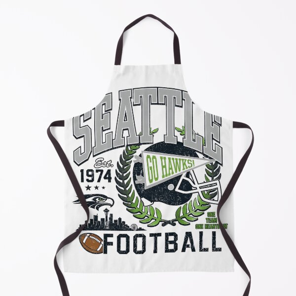Item preview, Seattle Hawks Vintage Football Team Spirit Design designed and sold by KathleenR67443.