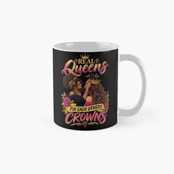 Item preview, Real Queens Fix Each Others Crowns Women Empowerment designed and sold by PunchDrop.
