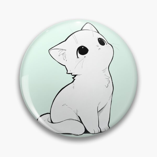 Item preview, Cute Curious Kitten Looking Up designed and sold by jianina-alondra.