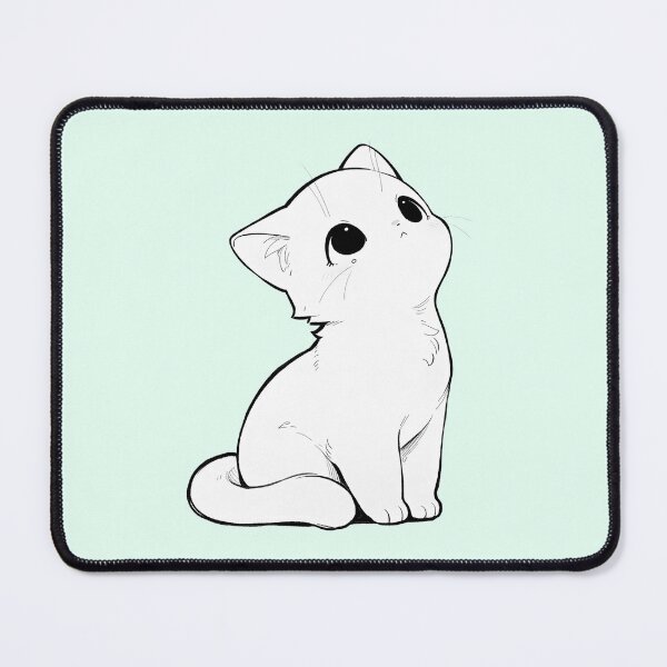 Item preview, Cute Curious Kitten Looking Up designed and sold by jianina-alondra.