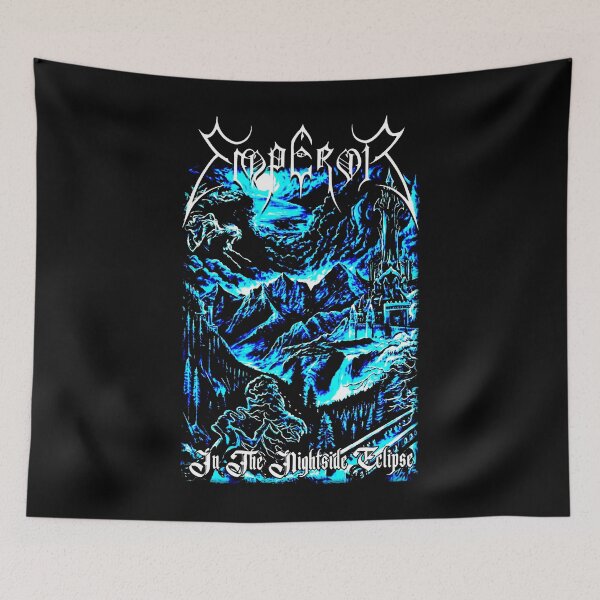 Item preview, White Typography Progressive Metal Blue Gradient designed and sold by DeadTired666.
