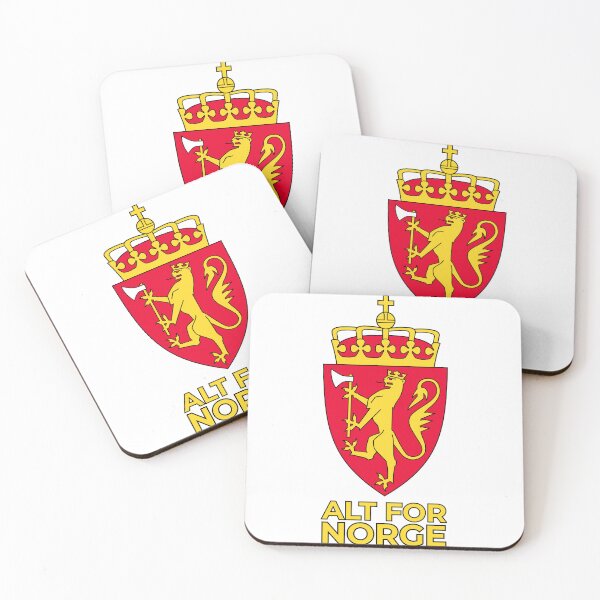 Item preview, Norwegian Royal Coat of Arms - Heraldry design - ALT FOR NORGE designed and sold by lachataigne.
