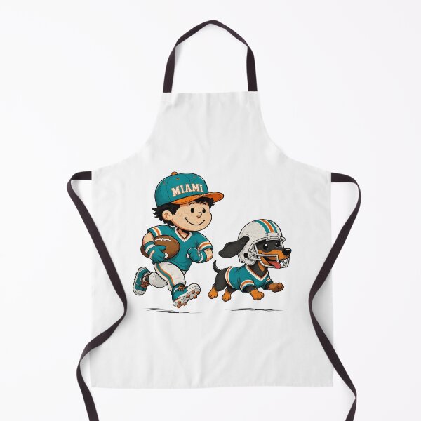 Item preview, Miami Football Puppy Player Cartoon Sports Design designed and sold by IsabelHaw64061.