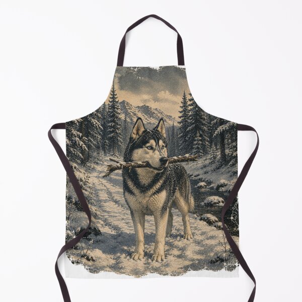 Item preview, Husky Winter Wilderness Adventure designed and sold by Bartas2026.