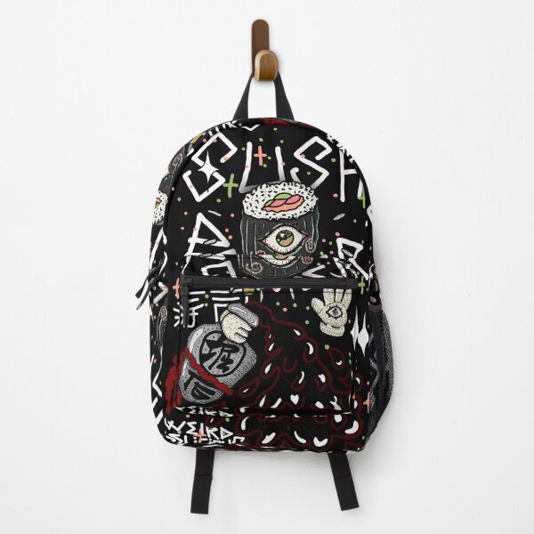 Item preview, Surreal Japanese Food Horror Art Weird Sushi Blood Drip Japanese Aesthetic designed and sold by kuwagatamushi.