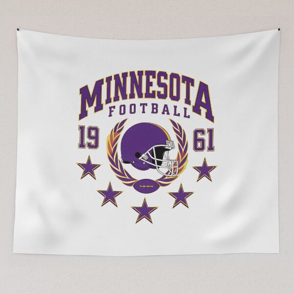 Item preview, Minnesota Football Helmet Purple Gold Vintage Design designed and sold by ScottPatr89876.