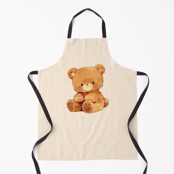 Aperçu de l'œuvre Adorable ourson en peluche kawaii créée et vendue par jianina-alondra.
